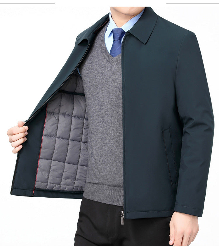 Edward | Men's Stylish Thick-Lapel Jacket