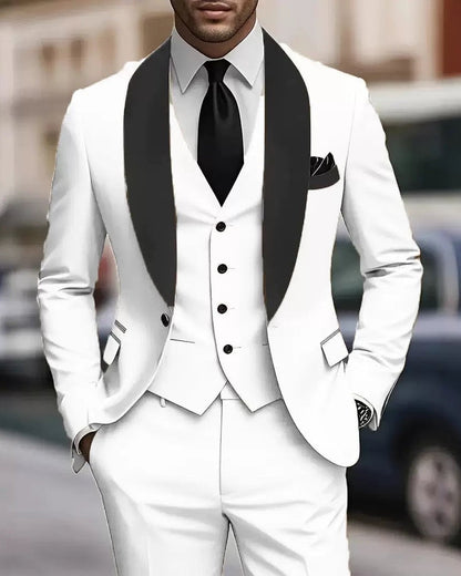 Louis | Men's Elegant Shawl Collar Suit