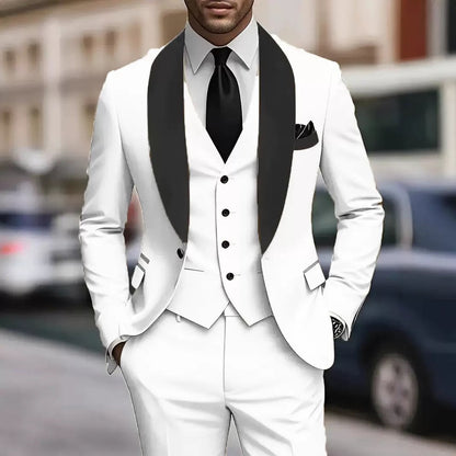 James | Men's Elegant Shawl Suit Set