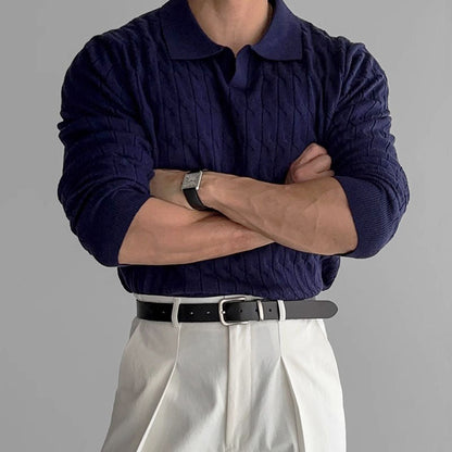 Ben | Men's Relaxed-Fit Polo Jumper