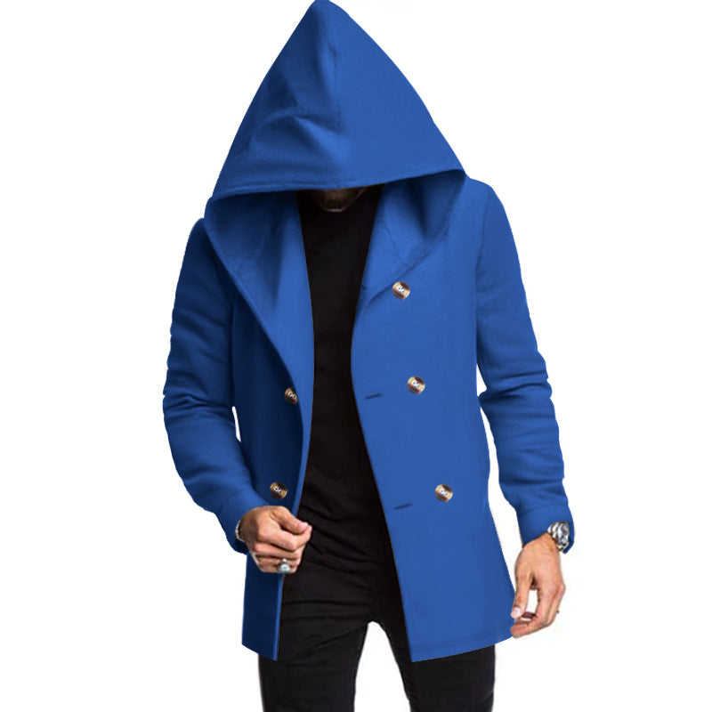 Harvey | Men's Classic Tweed Hooded Coat for Winter