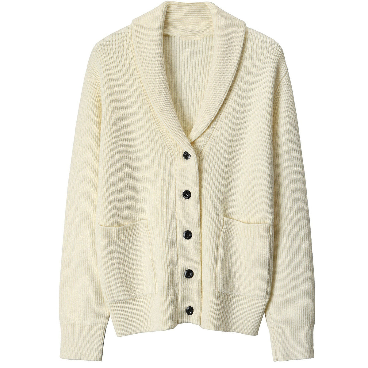 Alexander Men's Button-Front Knit Jacket – Classic Comfort & Timeless Style