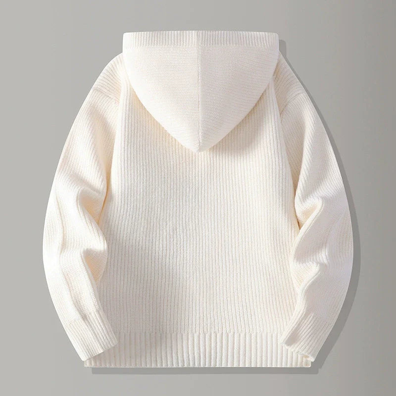 Stirling | Hooded Knit Cardigan for Winter