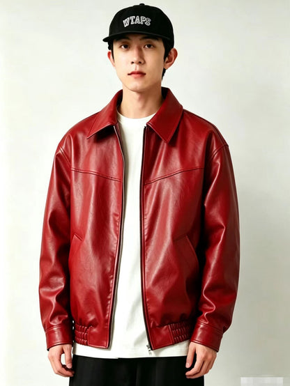 Tom | Men's Premium Leather-Effect Jacket