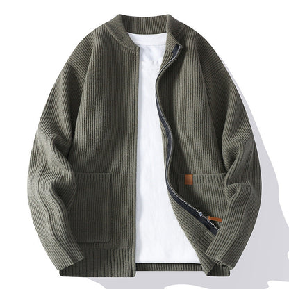 Premium Henley Merino Fleece Jacket