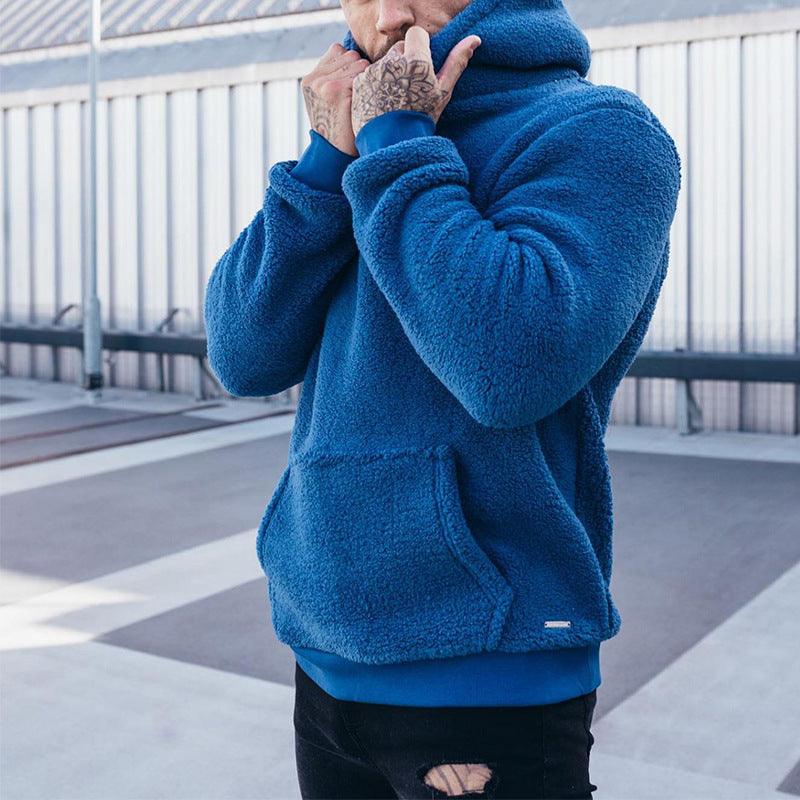 Lewis | Men's Plush Fleece Zip-Up Hoodie for Winter