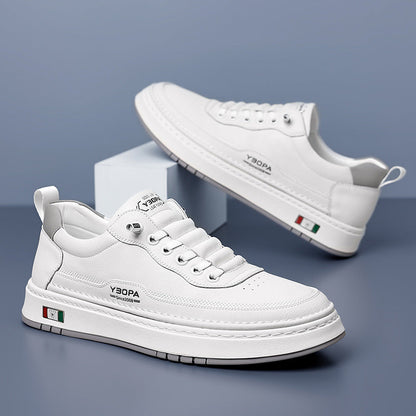 Kai | Men's Cushioned Leather Trainers
