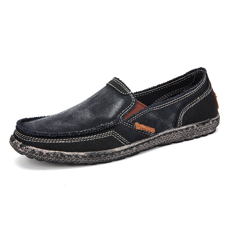 Alfie | Men's Stylish Canvas Slip-On Shoes