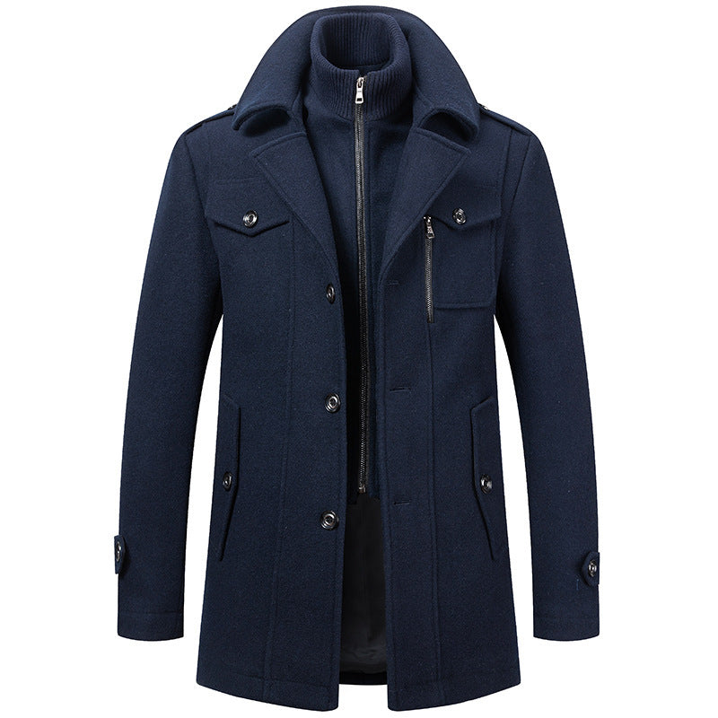 Kai | Men's Premium Wool-Blend Tweed Jacket for Winter