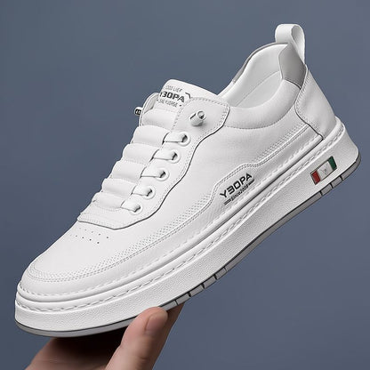 Kai | Men's Cushioned Leather Trainers