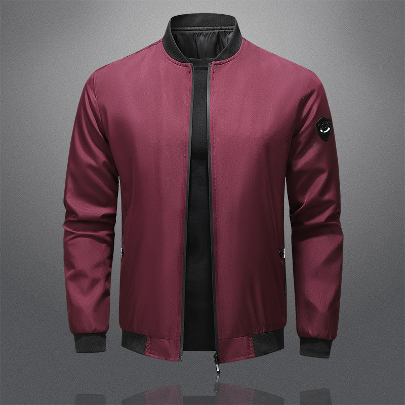 Jude | Men's Baseball Zip-Up Jacket
