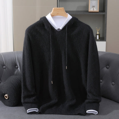 Frank | Men's Cosy Wool-Blend Hooded Sweatshirt