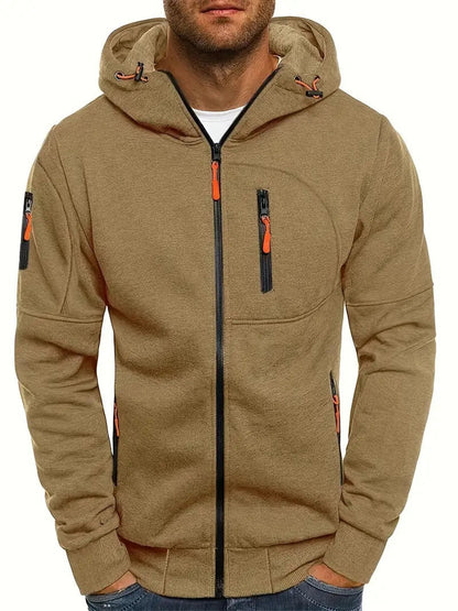 Oscar | Men's Fitted Hoodie with Spacious Front Pocket