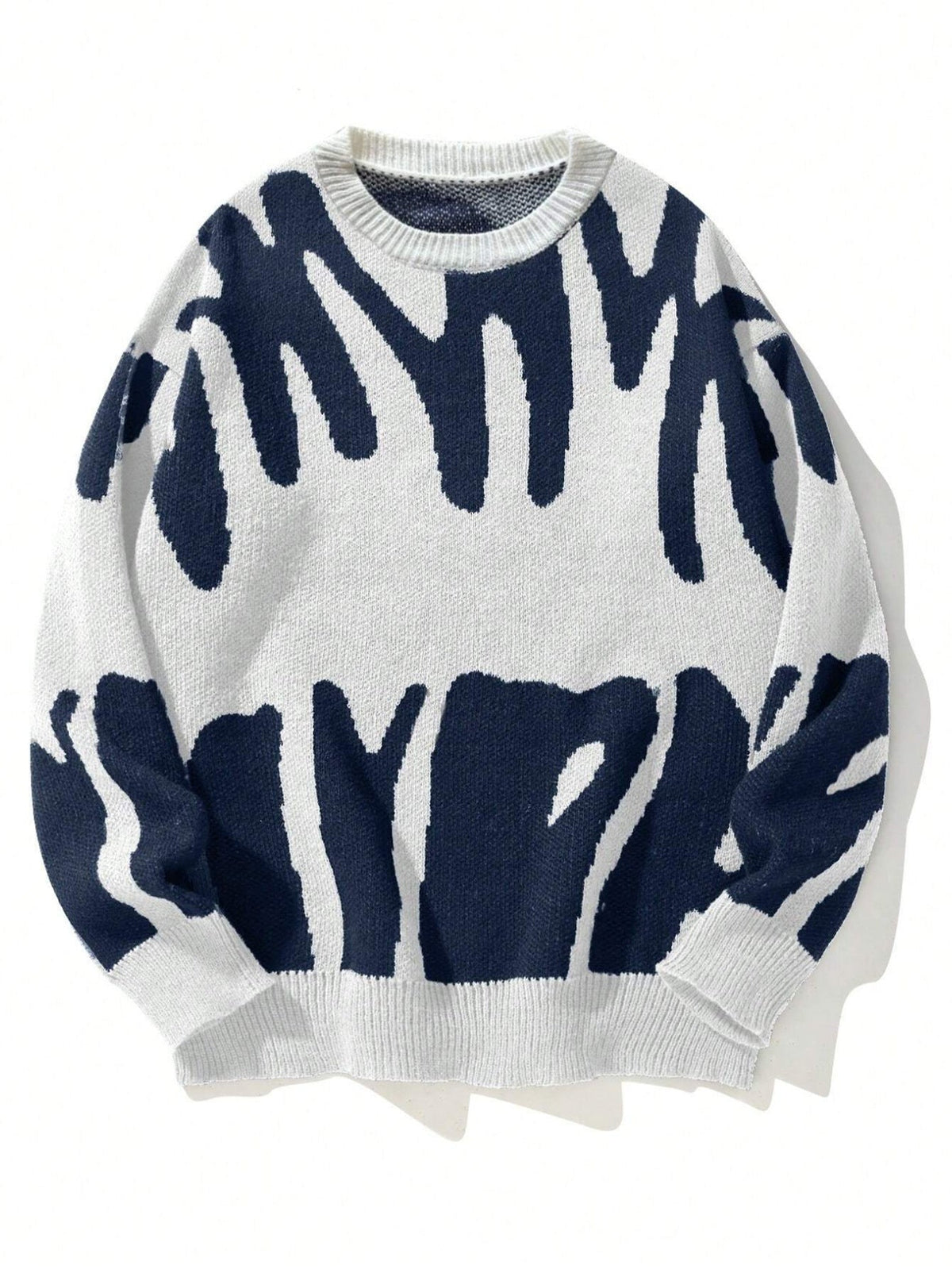 Molly | Women's Relaxed-Fit Oversized Graphic Jumper for Winter