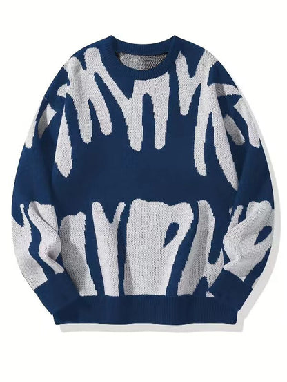 Daniel | Men's Letter Knit Jumper for Winter
