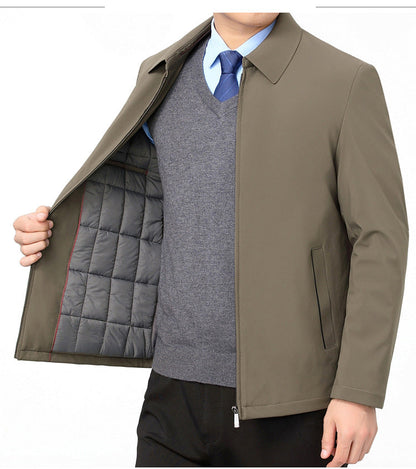 Edward | Men's Stylish Thick-Lapel Jacket