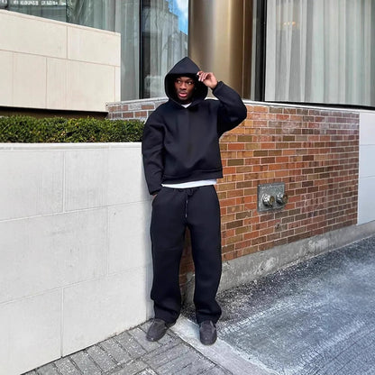 Robert | Men's Cosy Drawstring Pullover Hoodie for Winter