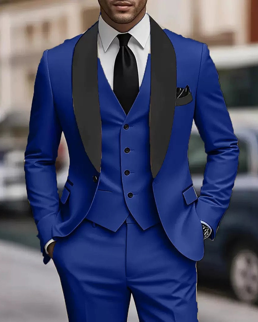 Louis | Men's Elegant Shawl Collar Suit