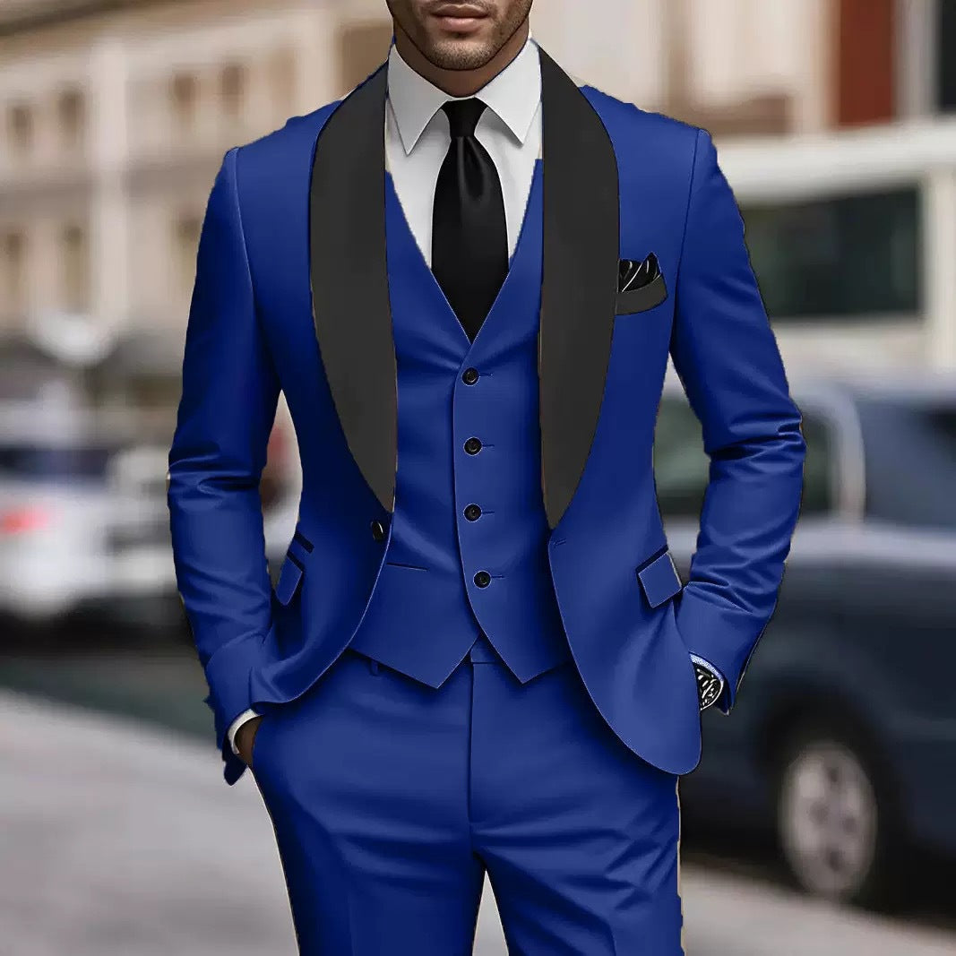 James | Men's Elegant Shawl Suit Set