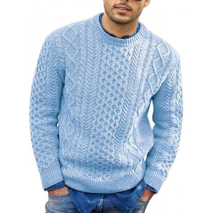 Damon | Men's Classic Crew Neck Knit Sweater