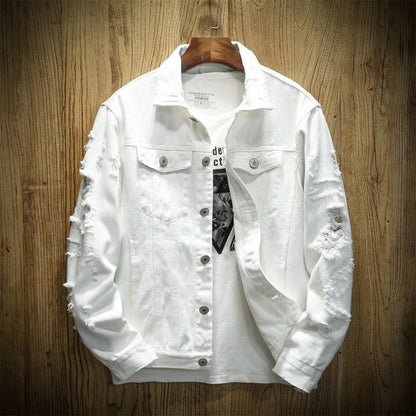 Bastian | Distressed Ripped Jacket