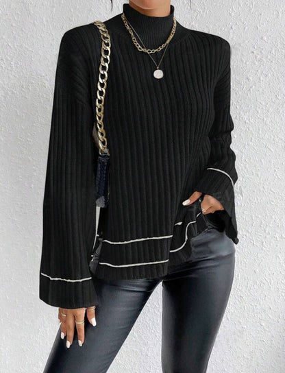 Alison | Women's Ribbed Turtleneck Jumper for Winter