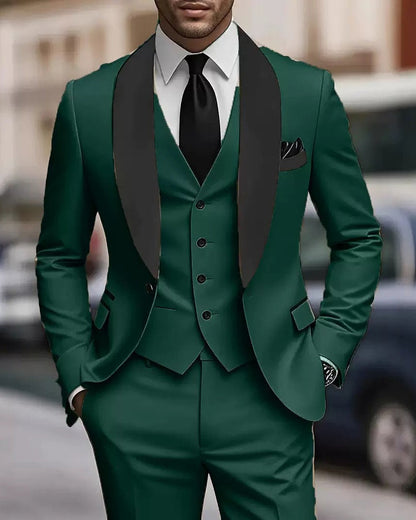 Louis | Men's Elegant Shawl Collar Suit