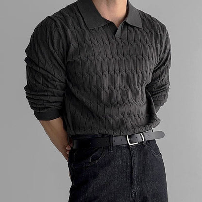 Ben | Men's Relaxed-Fit Polo Jumper