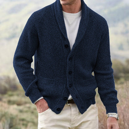 Archie | Men's Button-Up Knit Cardigan for Winter