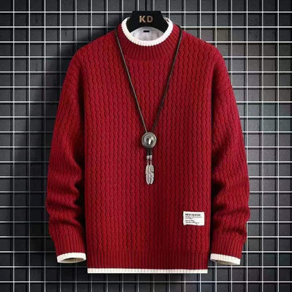 Zachary | Men's Classic Knit Jumper for Winter