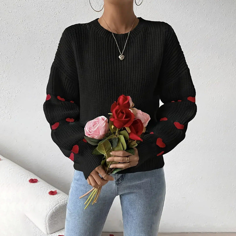 Jade | Women's Cosy Relaxed-Fit Crewneck Jumper for Winter