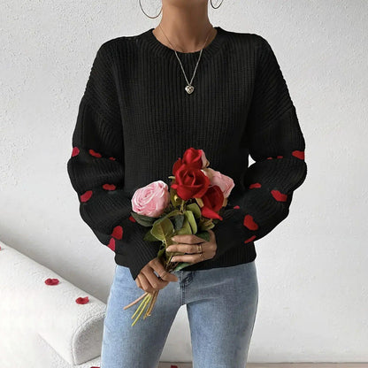 Jade | Women's Cosy Relaxed-Fit Crewneck Jumper for Winter