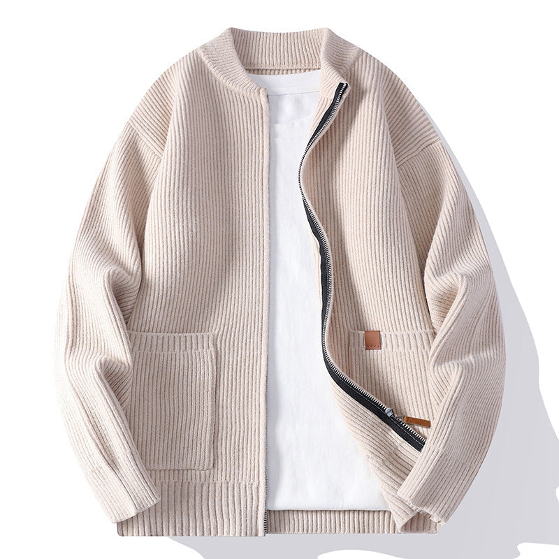 Premium Henley Merino Fleece Jacket