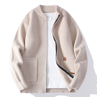 Premium Henley Merino Fleece Jacket