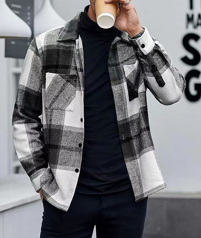 Noah | Men's Classic Plaid Lapel Jacket