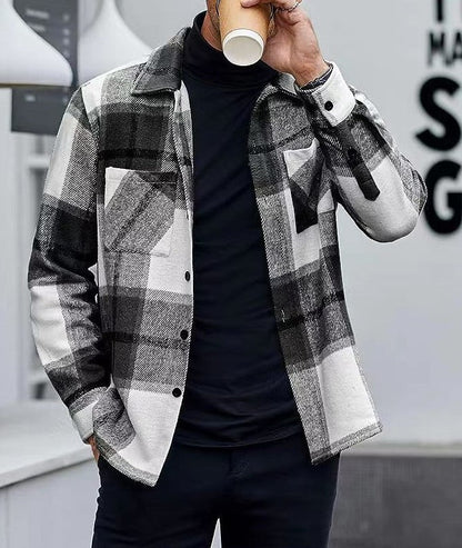 Noah | Men's Classic Plaid Lapel Jacket