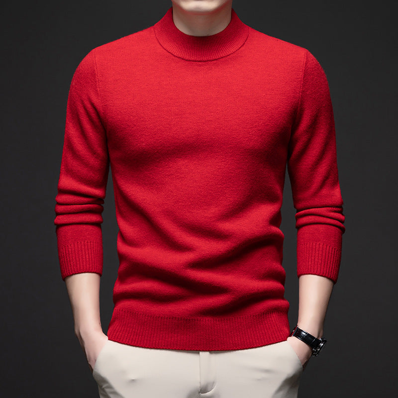 Owen | Men's Ribbed High-Neck Jumper for Winter