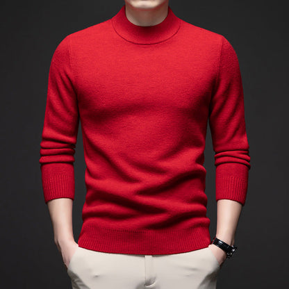 Owen | Men's Ribbed High-Neck Jumper for Winter