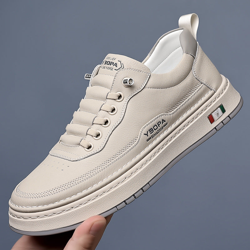 Kai | Men's Cushioned Leather Trainers