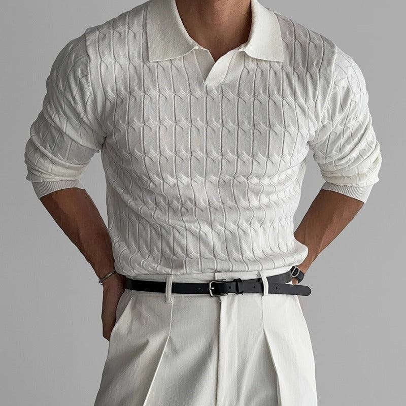 Ben | Men's Relaxed-Fit Polo Jumper