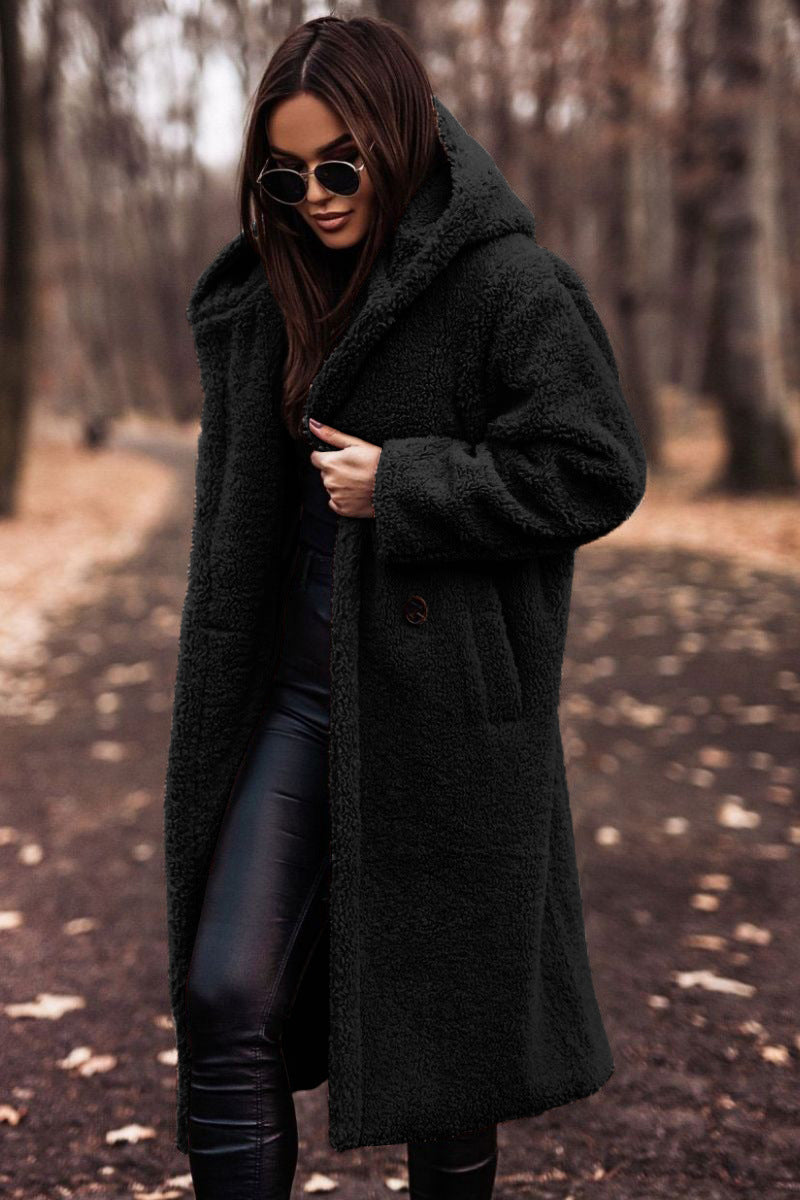 Allison | Women's Cosy Hooded Teddy Coat for Winter