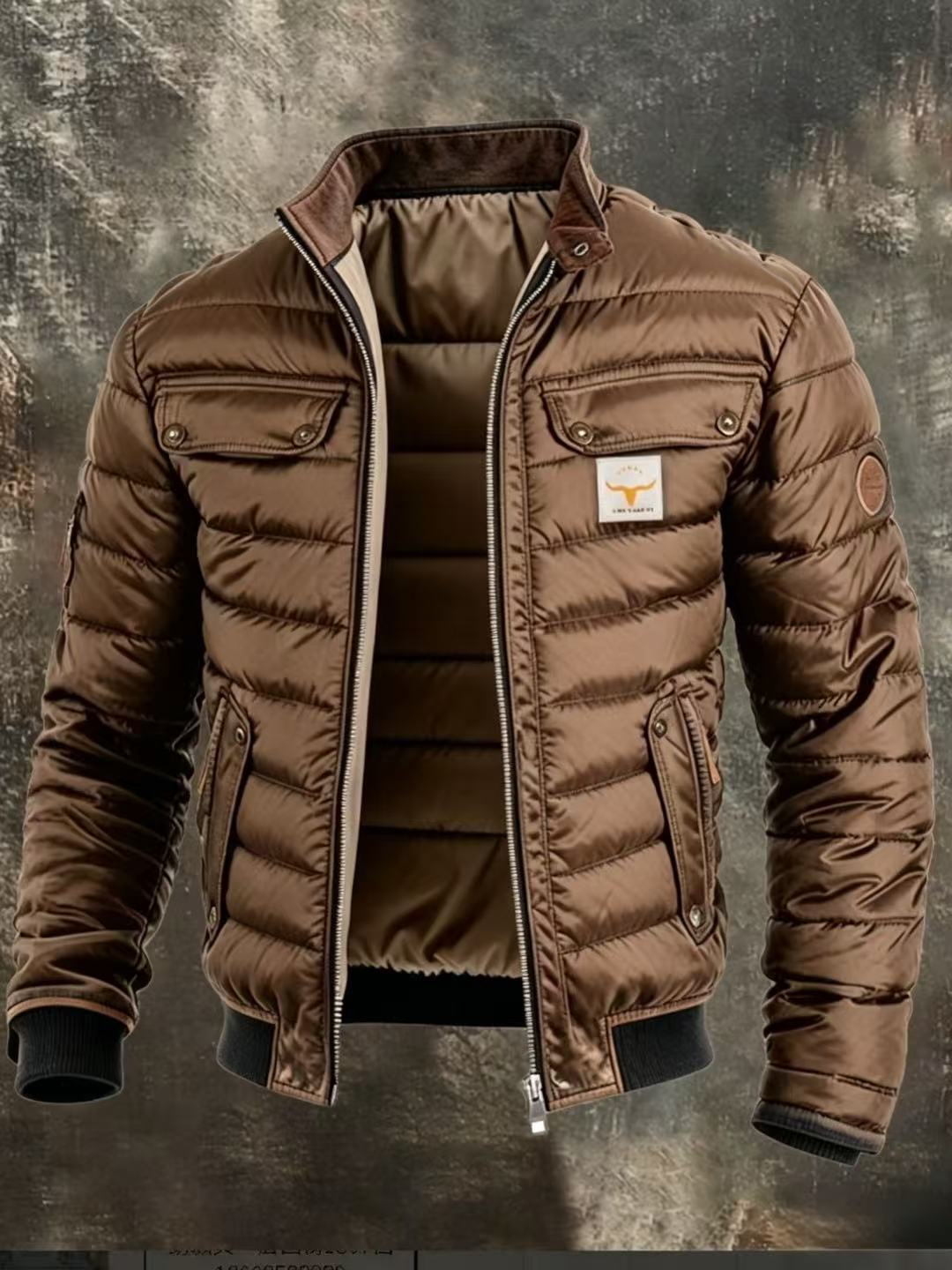 Ross | Men's Vintage Stand-Collar Jacket