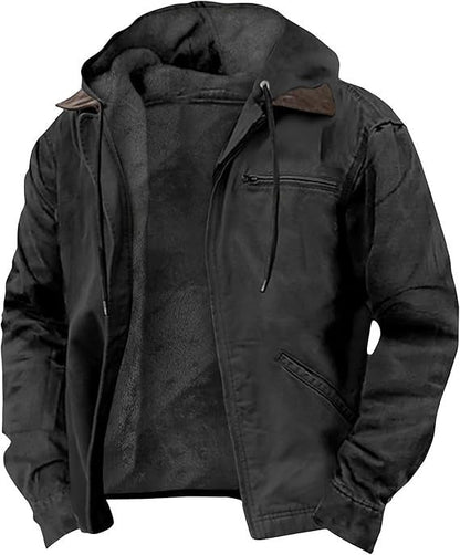 Callum | Men's Warm Fleece-Lined Jacket for Winter