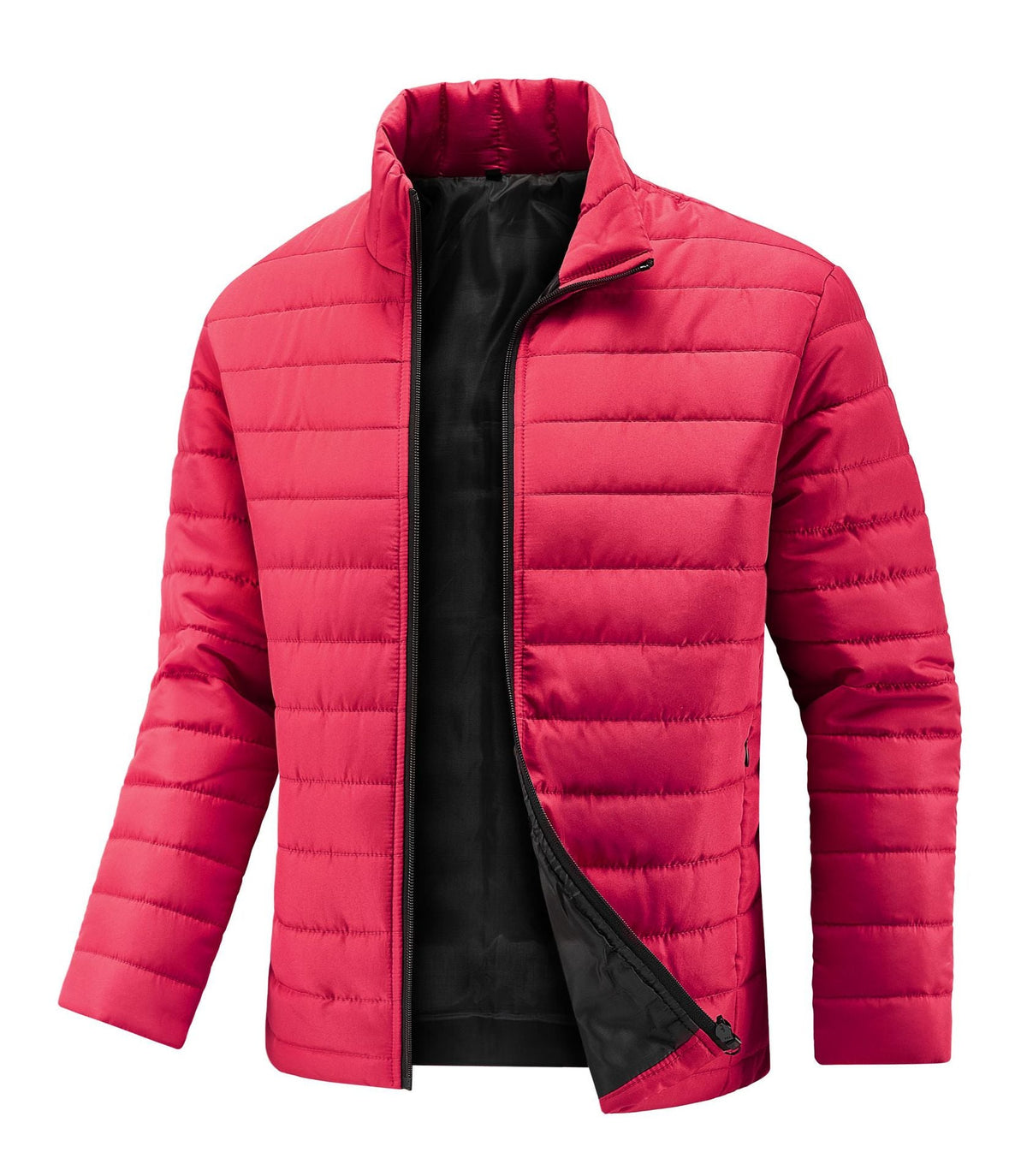 Sam | Men's Padded Stand-Collar Coat for Winter