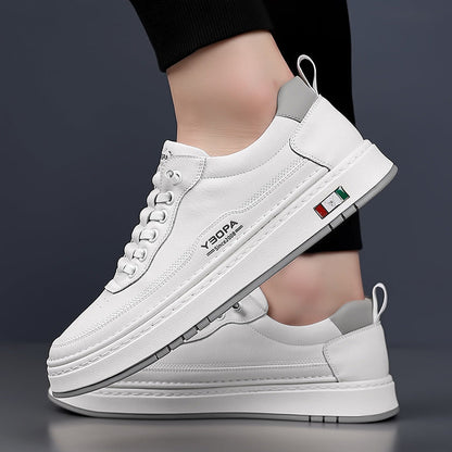 Kai | Men's Cushioned Leather Trainers