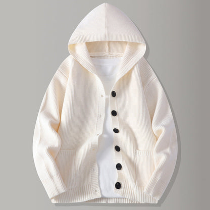 Stirling | Hooded Knit Cardigan for Winter