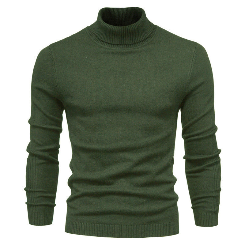 Ethan | Men's High-Neck Knit Jumper for Winter
