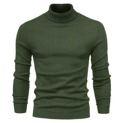 Ethan | Men's High-Neck Knit Jumper for Winter