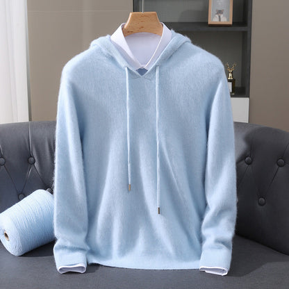 Frank | Men's Cosy Wool-Blend Hooded Sweatshirt