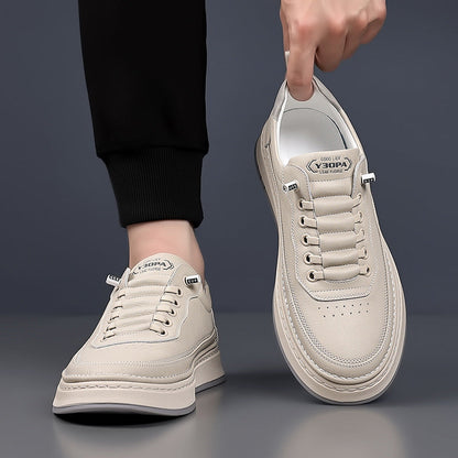 Kai | Men's Cushioned Leather Trainers
